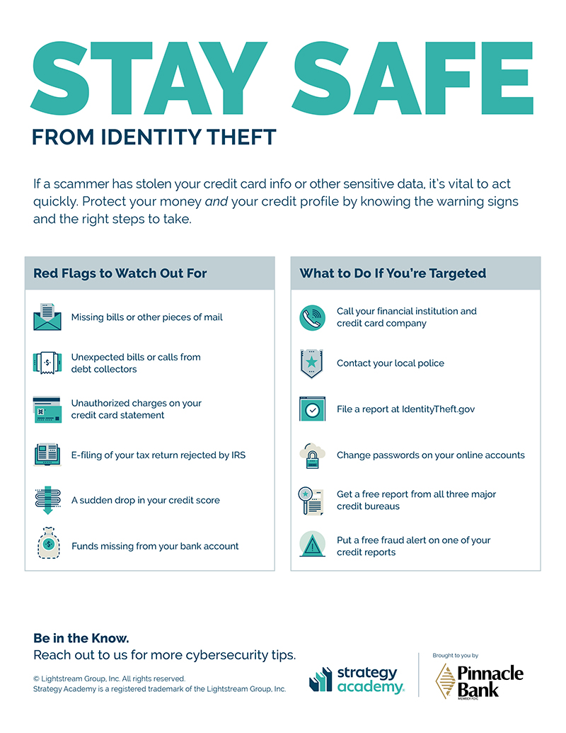 stay safe from identity theft