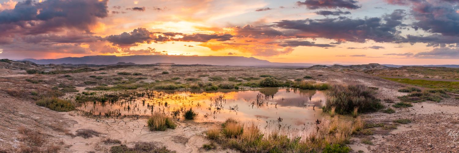 sunset landscape