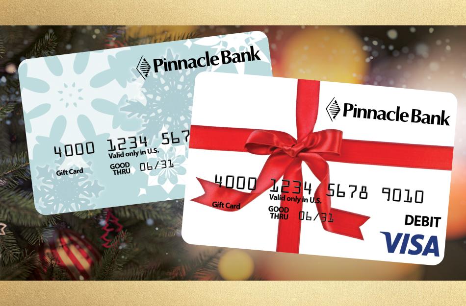 giftcards tied in a bow